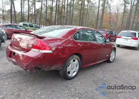 2009 Chevrolet Impala Ss from USA, damaged, VIN 2G1WD57C391287677